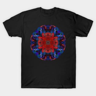 Red mosaic T-Shirt